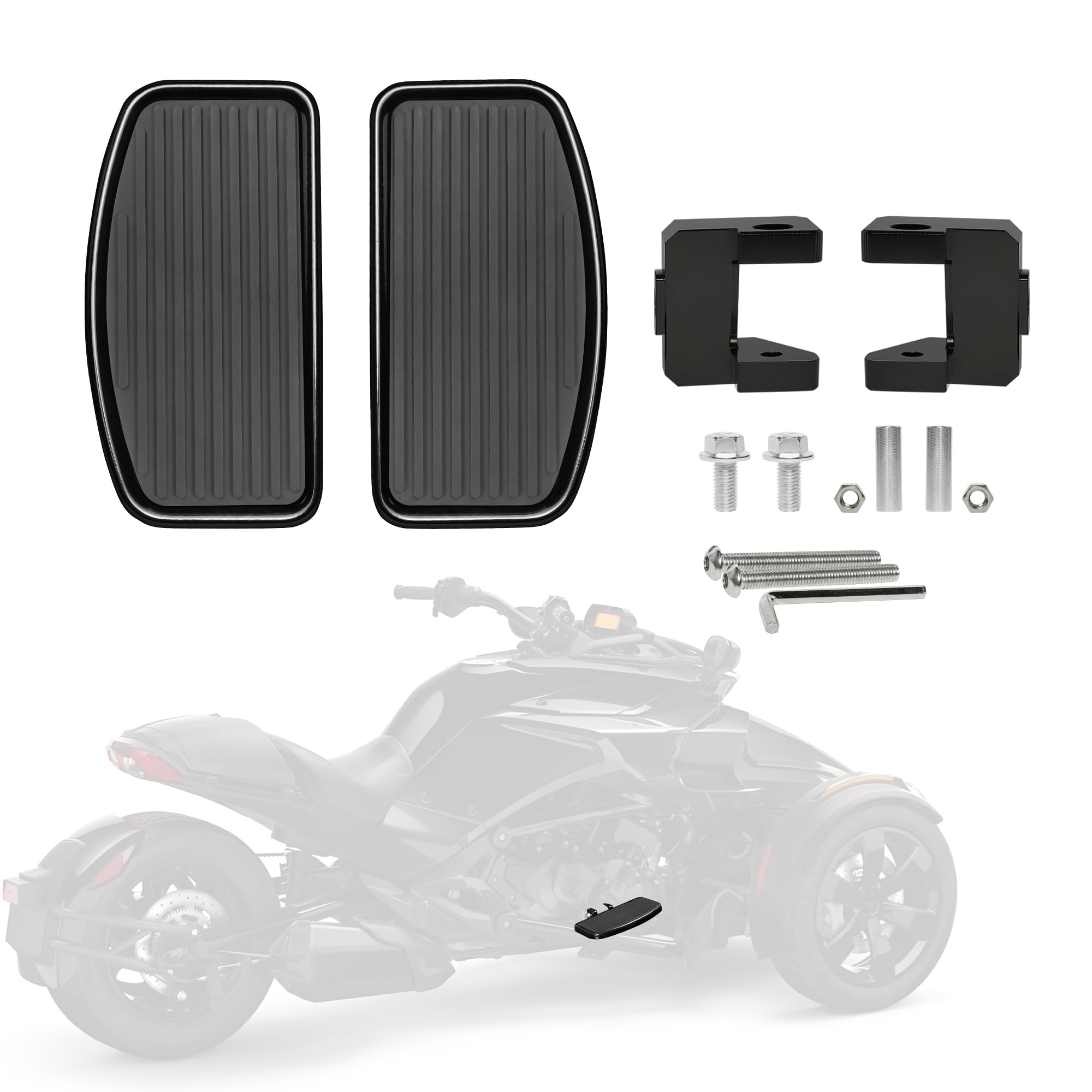 Amazon.com: Driver Floorboards for Can-Am Spyder F3/F3-S/F3-T